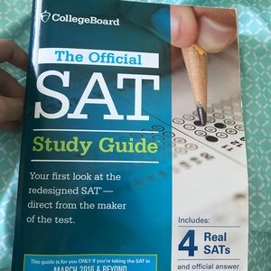 SAT official study guide by collegeboard